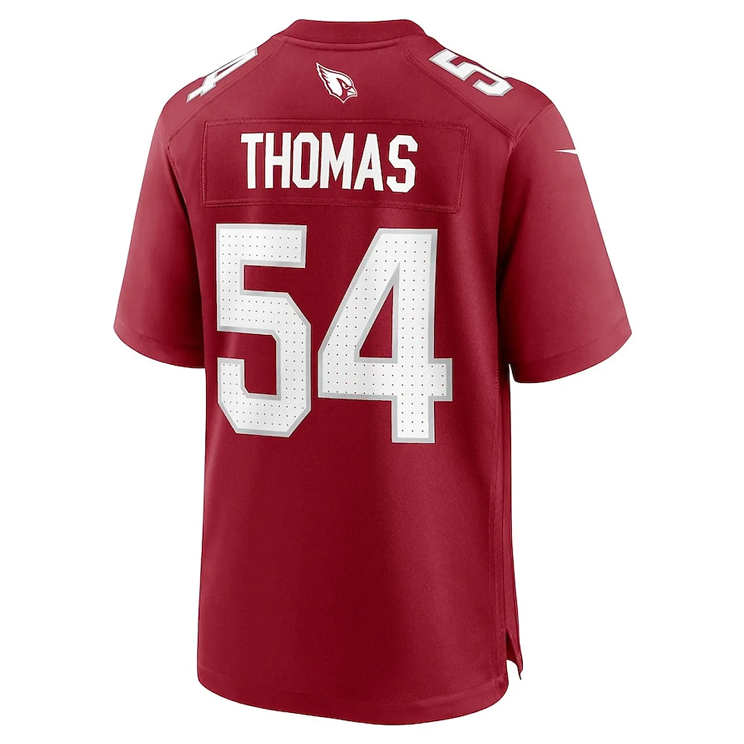 Zennovawear Xavier Thomas 54 Arizona Cardinals Team Game Men Jersey - Cardinal