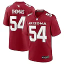 Zennovawear Xavier Thomas 54 Arizona Cardinals Team Game Men Jersey - Cardinal