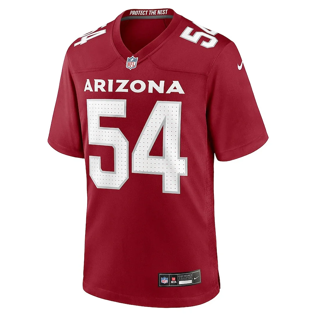 Zennovawear Xavier Thomas 54 Arizona Cardinals Team Game Men Jersey - Cardinal