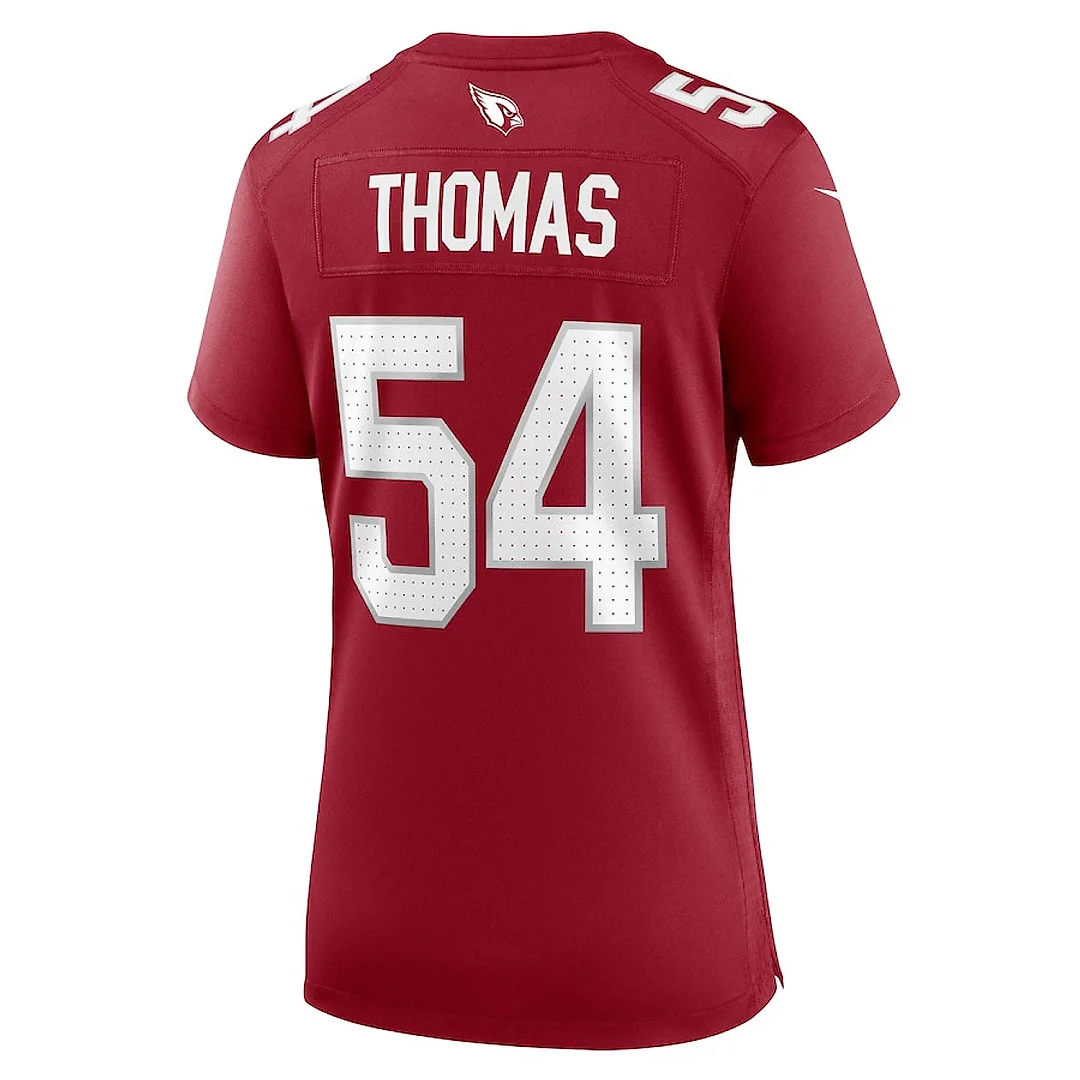 Zennovawear Xavier Thomas 54 Arizona Cardinals Women's Game Jersey - Cardinal