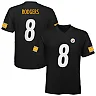 Zennovawear Aaron Rodgers Pittsburgh Steelers Youth Replica Jersey - Black