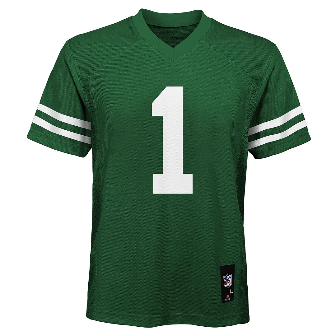 Zennovawear Ahmad Sauce Gardner New York Jets Youth Replica Jersey - Green