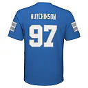 Zennovawear Aidan Hutchinson Detroit Lions Youth Replica Jersey - Blue