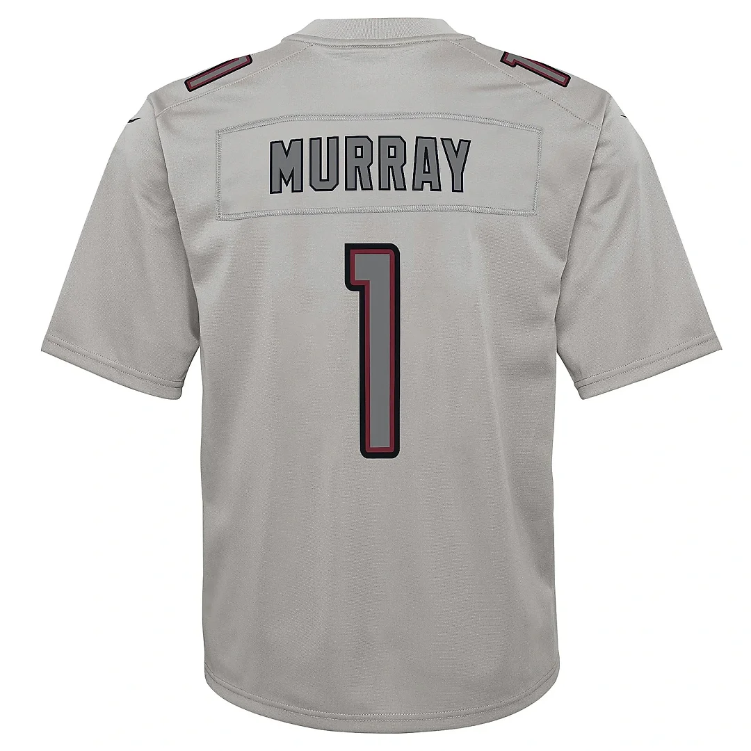 Zennovawear Youth Arizona Cardinals Kyler Murray Gray Atmosphere Game Jersey