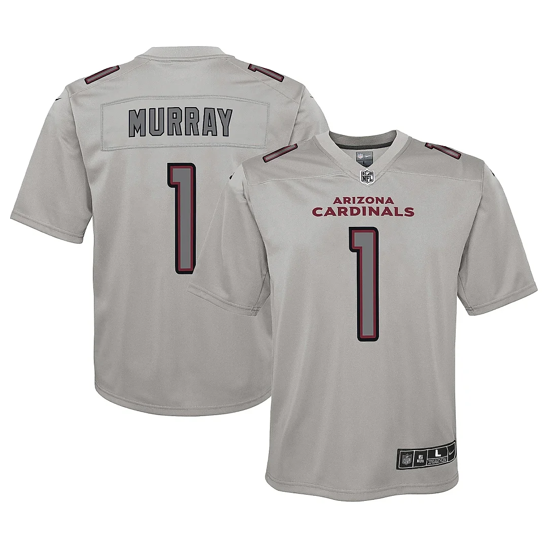 Zennovawear Youth Arizona Cardinals Kyler Murray Gray Atmosphere Game Jersey