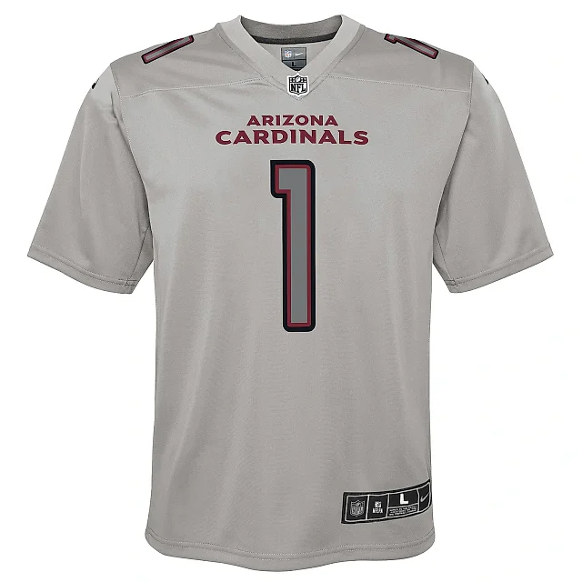 Zennovawear Youth Arizona Cardinals Kyler Murray Gray Atmosphere Game Jersey