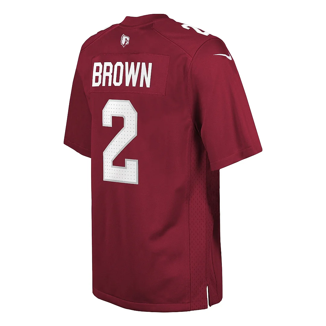 Zennovawear Youth Arizona Cardinals Marquise Brown Cardinal Game Jersey