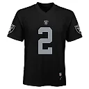 Zennovawear Ashton Jeanty Las Vegas Raiders Youth Replica Jersey - Black
