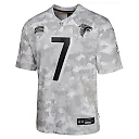 Zennovawear Youth Atlanta Falcons Bijan Robinson Arctic Camo 2024 Salute to Service Game Jersey