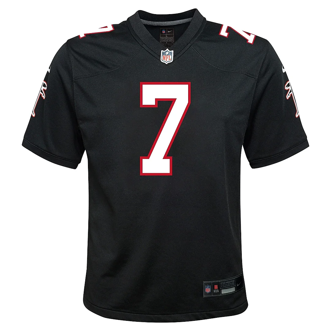 Zennovawear Youth Atlanta Falcons Bijan Robinson Black Alternate Player Game Jersey