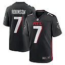 Zennovawear Youth Atlanta Falcons Bijan Robinson Black Game Jersey