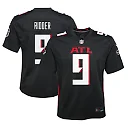 Zennovawear Youth Atlanta Falcons Desmond Ridder Black Game Jersey