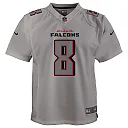 Zennovawear Youth Atlanta Falcons Kyle Pitts Gray Atmosphere Game Jersey