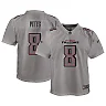Zennovawear Youth Atlanta Falcons Kyle Pitts Gray Atmosphere Game Jersey