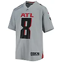 Zennovawear Youth Atlanta Falcons Kyle Pitts Gray Inverted Game Jersey