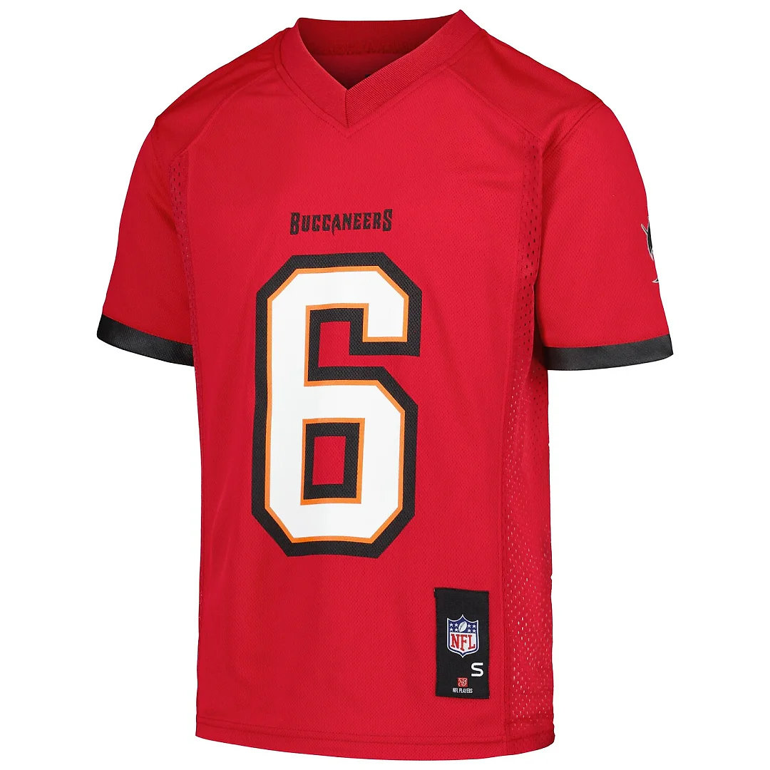 Zennovawear Baker Mayfield Tampa Bay Buccaneers Youth Replica Jersey - Red