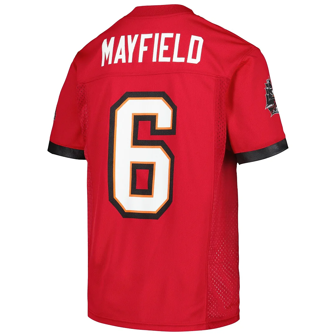 Zennovawear Baker Mayfield Tampa Bay Buccaneers Youth Replica Jersey - Red