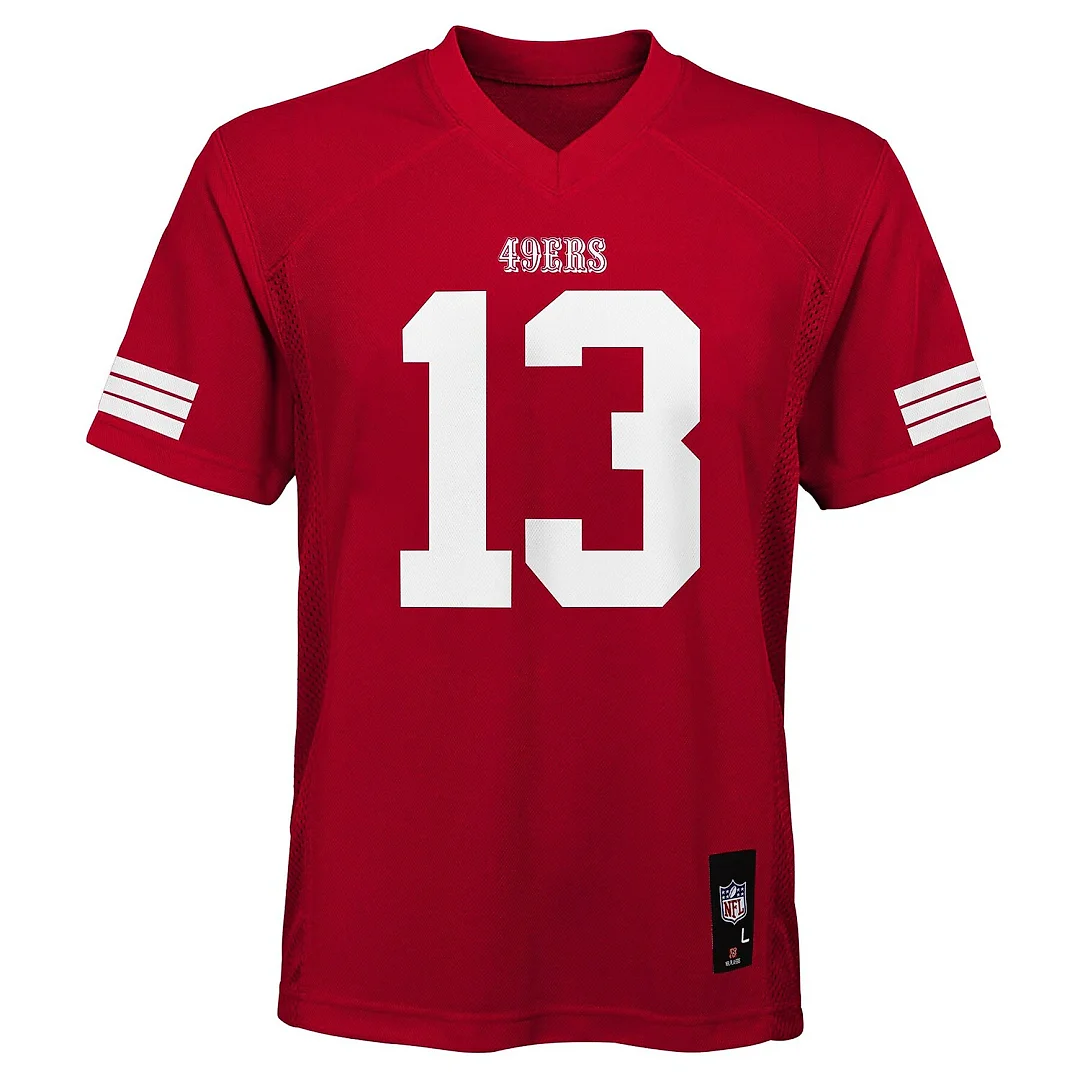 Zennovawear Brock Purdy San Francisco 49ers Youth Replica Jersey - Scarlet