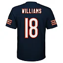 Zennovawear Caleb Williams Chicago Bears Youth Replica Jersey - Navy