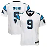 Zennovawear Youth Carolina Panthers Bryce Young White Game Jersey