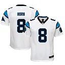Zennovawear Youth Carolina Panthers Jaycee Horn White Game Jersey