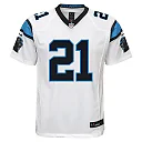 Zennovawear Youth Carolina Panthers Jeremy Chinn White Game Jersey