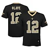 Zennovawear Chris Olave New Orleans Saints Youth Replica Jersey - Black