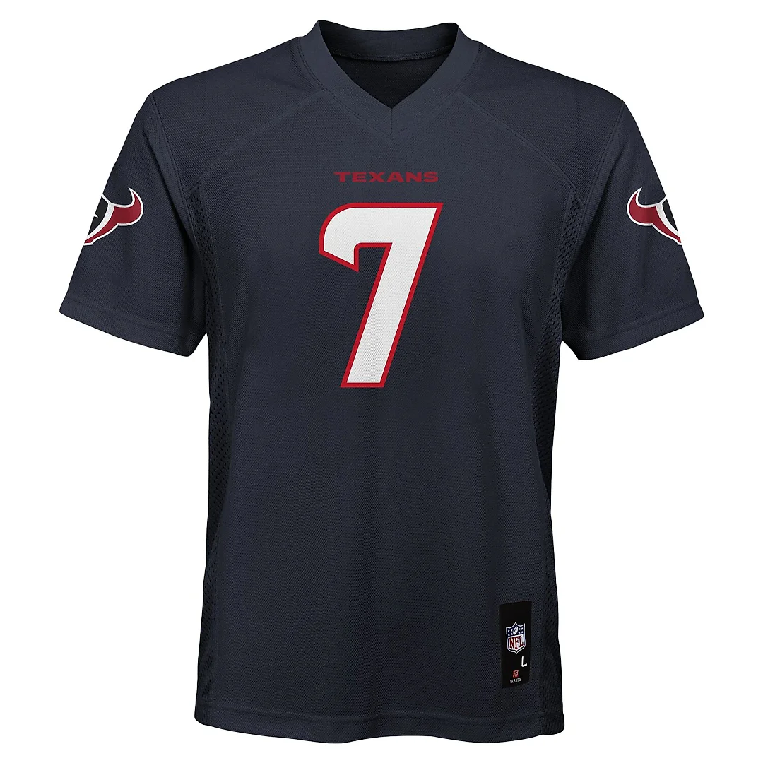 Zennovawear C.J. Stroud Houston Texans Youth Replica Jersey - Navy