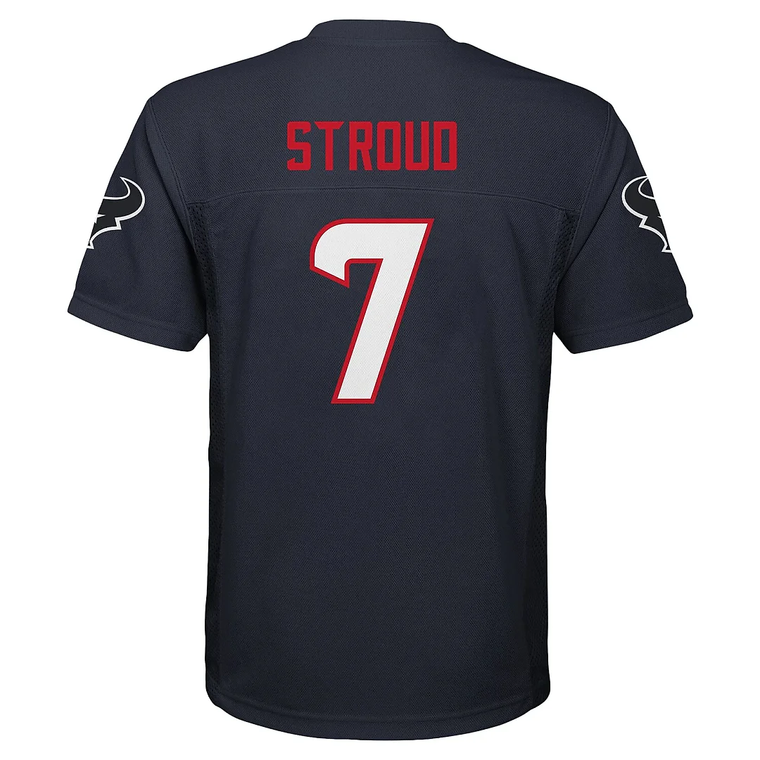 Zennovawear C.J. Stroud Houston Texans Youth Replica Jersey - Navy
