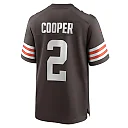 Zennovawear Youth Cleveland Browns Amari Cooper Brown Game Jersey