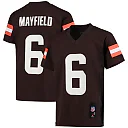 Zennovawear Youth Cleveland Browns Baker Mayfield Brown Player Jersey