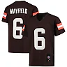 Zennovawear Youth Cleveland Browns Baker Mayfield Brown Player Jersey