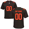 Zennovawear Youth Cleveland Browns Brown Alternate Custom Game Jersey