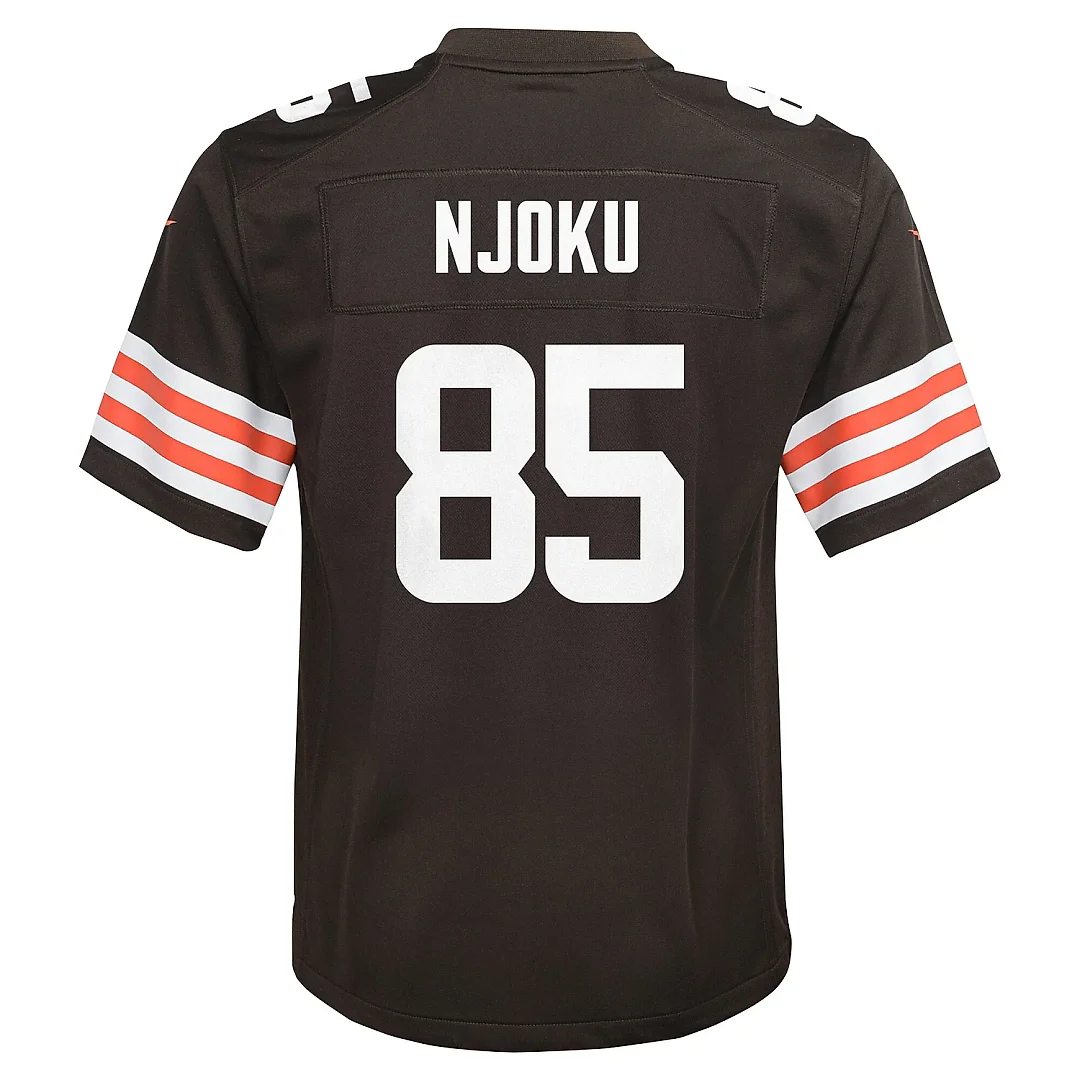 Zennovawear Youth Cleveland Browns David Njoku Brown Game Jersey