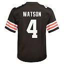 Zennovawear Youth Cleveland Browns Deshaun Watson Brown Game Jersey