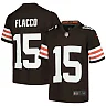 Zennovawear Youth Cleveland Browns Joe Flacco Brown Game Jersey