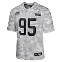 Zennovawear Youth Cleveland Browns Myles Garrett Arctic Camo 2024 Salute to Service Game Jersey