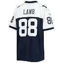 Zennovawear Youth Dallas Cowboys CeeDee Lamb Navy Alternate Team Game Jersey