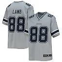 Zennovawear Youth Dallas Cowboys CeeDee Lamb Silver Inverted Team Game Jersey