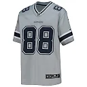 Zennovawear Youth Dallas Cowboys CeeDee Lamb Silver Inverted Team Game Jersey