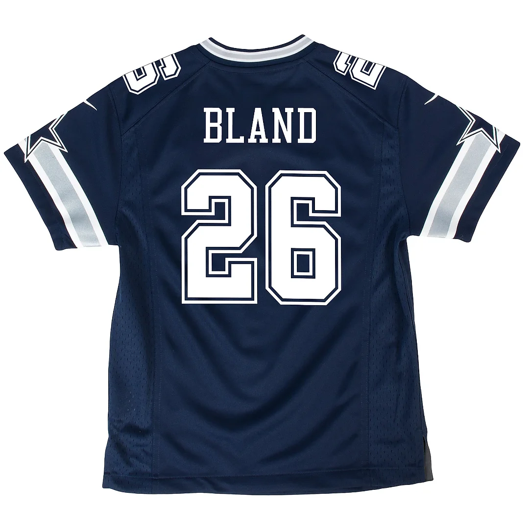Zennovawear Youth Dallas Cowboys DaRon Bland Navy Game Jersey