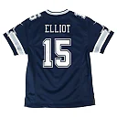 Zennovawear Youth Dallas Cowboys Ezekiel Elliott Navy Game Jersey