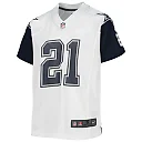 Zennovawear Youth Dallas Cowboys Ezekiel Elliott White Alternate Game Jersey