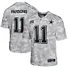 Zennovawear Youth Dallas Cowboys Micah Parsons Arctic Camo 2024 Salute to Service Game Jersey