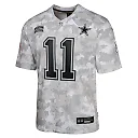 Zennovawear Youth Dallas Cowboys Micah Parsons Arctic Camo 2024 Salute to Service Game Jersey