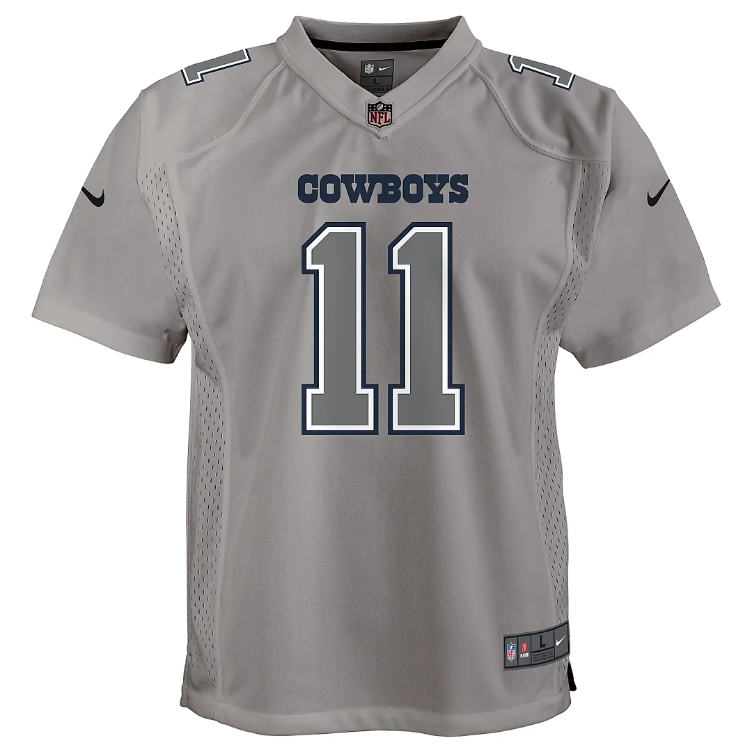 Zennovawear Youth Dallas Cowboys Micah Parsons Gray Atmosphere Game Jersey