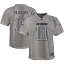 Zennovawear Youth Dallas Cowboys Micah Parsons Gray Atmosphere Game Jersey
