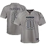 Zennovawear Youth Dallas Cowboys Micah Parsons Gray Atmosphere Game Jersey