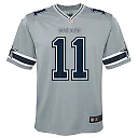 Zennovawear Youth Dallas Cowboys Micah Parsons Gray Inverted Game Jersey
