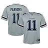 Zennovawear Youth Dallas Cowboys Micah Parsons Gray Inverted Game Jersey